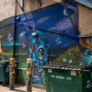 The Lincoln Alleyway by Elvis, MPEK, Ty Scott, Poke, Mask, Kaze, Zay, Pigr, Exile  Image: MPEK