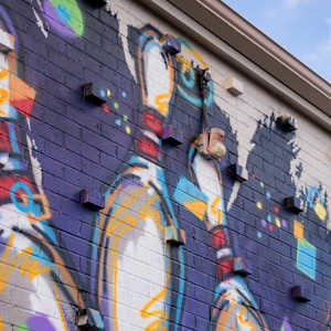 2 Bar Bowl Mural by James Overstreet 