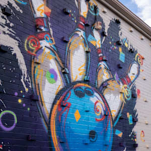2 Bar Bowl Mural by James Overstreet 