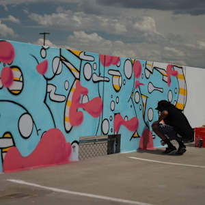 2022 Paintslingers Parking Garage Murals 