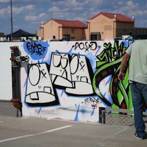 2022 Paintslingers Parking Garage Murals 