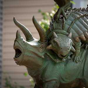 Dino Totem by Christine Knapp 