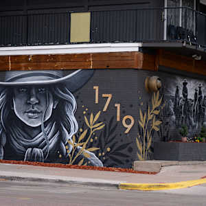 Courage - Downtowner/Paris West Mural by Jordan Dean 