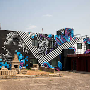 Untitled, Building next to Frontier Arms by Jordan Dean 