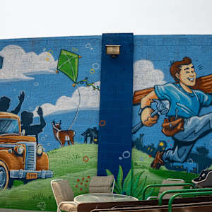 Habitat For Humanity Murals by Jordan Dean, James Overstreet, Kevin Phillips