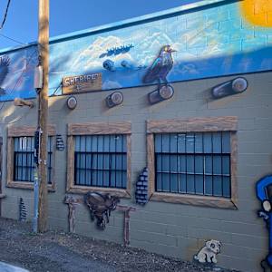 T. Jeff Carr Sheriff Mural by Marc Meadowcroft 