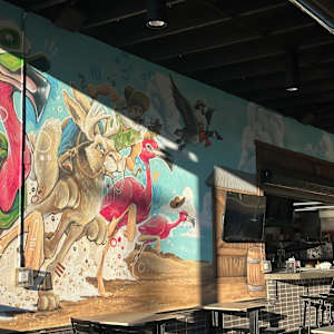 Cheba Hut Murals by Jordan Dean, Image 1.