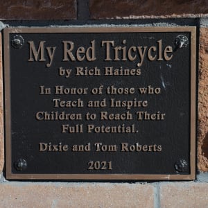 My Red Tricycle by Rich Haines 