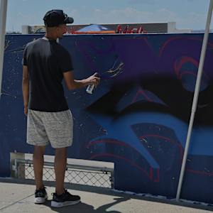 2023 Paintslingers Parking Garage Murals 