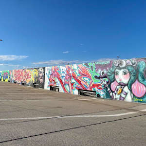 2022 Paintslingers Parking Garage Murals  Image: *Archived thanks to Visit Cheyenne