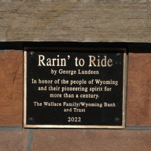 Rarin' to Ride by George Lundeen 