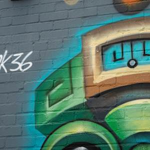 The T.R.I.B.E Mural by MPEK 