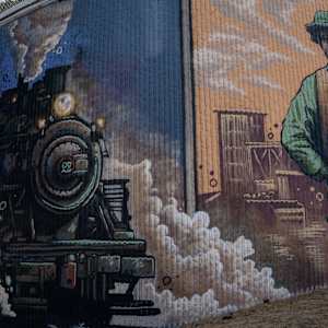 Cheyenne Rail History (E. Side of Viaduct) by Jordan Dean 