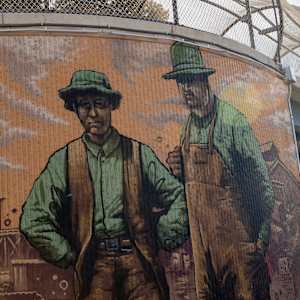 Cheyenne Rail History (E. Side of Viaduct) by Jordan Dean 