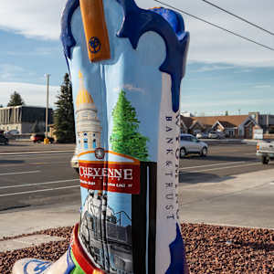 Wyoming Bank & Trust 100th Anniversary by Dolores Baker 