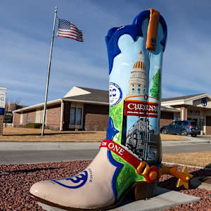 Wyoming Bank & Trust 100th Anniversary by Dolores Baker