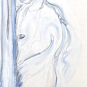 Equus 1.c 1.d 8x10 substrate by Denise Richard 
