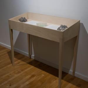 The ungiving withdrawal of the memory, the experience, the shared event that lies within this temporarily still and porous object by Candice Lin