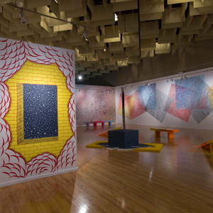 Infinity Plaza by Andrew Schoultz  Image: Installation photo. Photo by Checko Salgado.