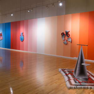 Untitled by Andrew Schoultz  Image: Installation photo. Photo by Checko Salgado.