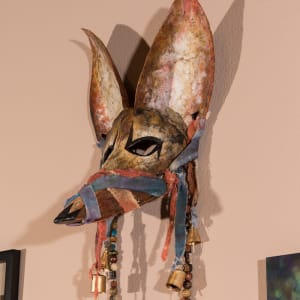 Coyote Mask by Jym Davis  Image: Photo by Mikayla Whitmore