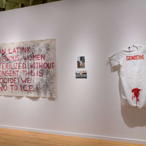 Genocide by Fawn Douglas  Image: Installation image by Mikayla Whitmore