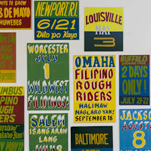 11, 111 by Emmanuel David, Yumi Janairo Roth  Image: Courtesy of the artists and David B. Smith Gallery