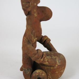 Figurine, Nayarit Drummer, Seated 