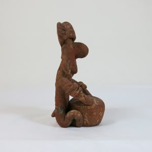 Figurine, Nayarit Drummer, Seated 
