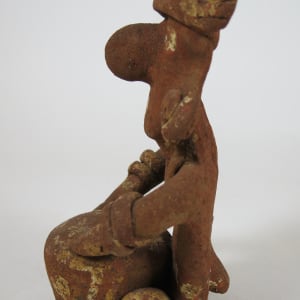 Figurine, Nayarit Drummer, Seated 