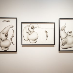 Hugs 'End of the Rainbow' Series XV by Michael Ogilvie  Image: Installation View, Courtesy of Marjorie Barrick Museum of Art (Photography by Claire Hart)