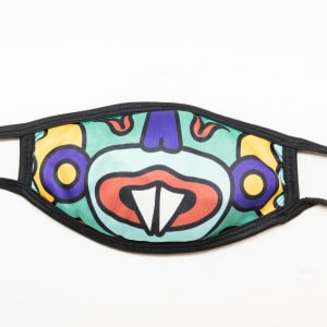 Collection of Masks: Conejo, Jaguar, Murciélago, y Pescado by Geovany Uranda 