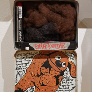You don't know what you've got til it's gone, but I did. No. 5 (Rowlf) by Dan45 Hernandez  Image: "Am I Your Type" exhibition. Installation image by Becca Schwartz/UNLV Creative Services.