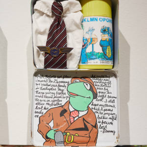 You don't know what you've got til it's gone, but I did. No. 3 (Kermit) by Dan45 Hernandez  Image: "Am I Your Type" exhibition. Installation image by Becca Schwartz/UNLV Creative Services.
