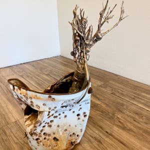 Tamarisk and Clam Auto-Fossilization Memorial by Emily Budd