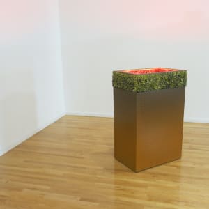 BEVERLY HILLS (Braille Silhouette) by Max Hooper Schneider  Image: Installation photo. Photo by LeiAnn Huddleston.