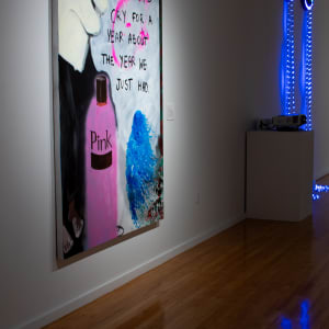Emotional Outburst by Brittany Tucker  Image: Installation image in "The Emotional Show" By Ali Fathollahi.