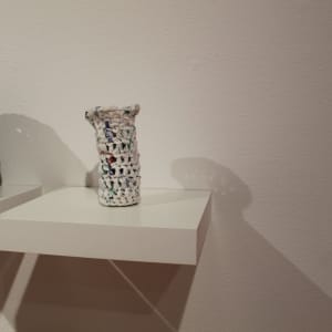 Cylindrical Vase by Ailene Pasco 