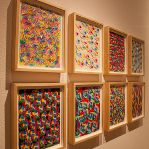 stardust supernova by eri king  Image: Installation View, Courtesy of Marjorie Barrick Museum of Art (Photography by Claire Hart)