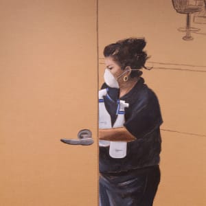 At the Casino (The lives they left behind for the work they do.) by Jay Lynn Gomez  Image: Photo by Javier Sanchez