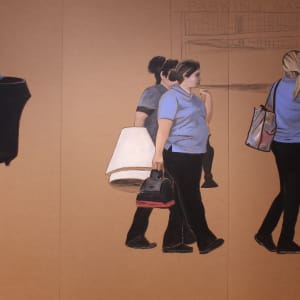 At the Casino (The lives they left behind for the work they do.) by Jay Lynn Gomez  Image: Photo by Javier Sanchez