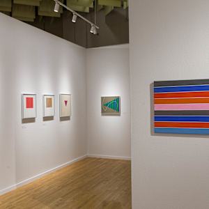Lanes by Yoko Kondo Konopik  Image: Installation View Marjorie Barrick Museum of Art, Documentation by Krystal Ramirez
