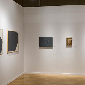 Still I by Yoko Kondo Konopik  Image: Installation View Marjorie Barrick Museum of Art, Documentation by Krystal Ramirez