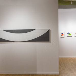 Beginning by Yoko Kondo Konopik  Image: Installation View Marjorie Barrick Museum of Art, Documentation by Krystal Ramirez