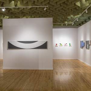 Beginning by Yoko Kondo Konopik  Image: Installation View Marjorie Barrick Museum of Art, Documentation by Krystal Ramirez