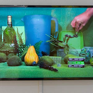 Breakfast in America by Ash Ferlito, Matt Taber  Image: Installation View, Courtesy of Marjorie Barrick Museum of Art 