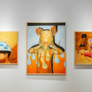 The Baboy by Ian Racoma  Image: Courtesy of Marjorie Barrick Museum of Art (Photography by Krystal Ramirez)
