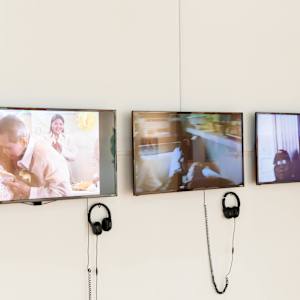 Make Do: part two by Eliza O. Barrios  Image: Installation View, Courtesy of Marjorie Barrick Museum of Art (Photography by Krystal Ramirez)