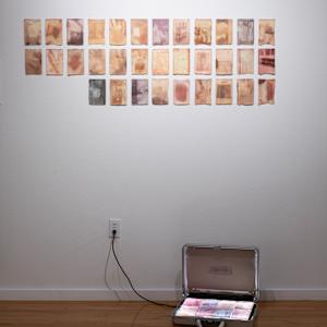 Carry On by Jisoo Chung  Image: Installation View, Courtesy of Marjorie Barrick Museum of Art (Photography by Krystal Ramirez) 