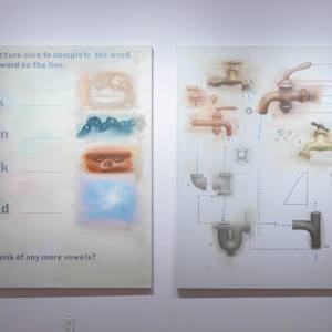 Plumbing Supplies by Jack Endewelt  Image: Installation view, Courtesy of Marjorie Barrick Museum of Art (Photography by Krystal Ramirez)